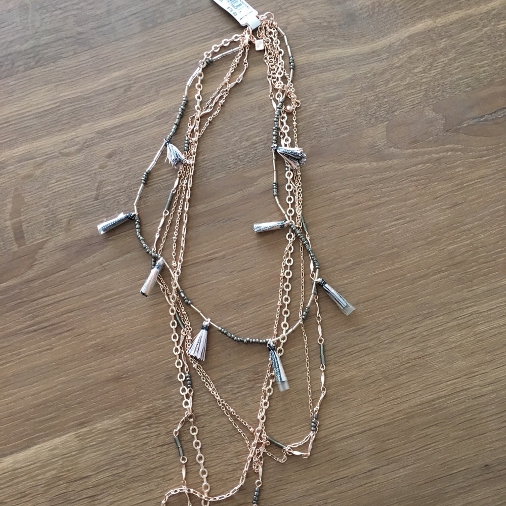 New w/tags Rebecca Minkoff layered necklace - Picture 2 of 2